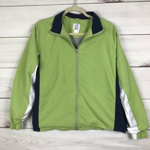 AFI Jacket Lightweight Jersey Lined Pockets womens